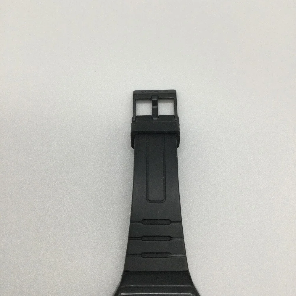 Casio 593 F-91W Mens Watch 33mm Black Resin Alarm Chronograph Backlight